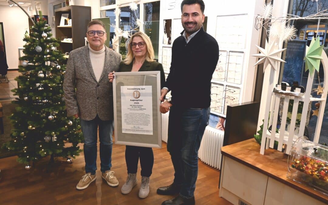 Optik Mattern ist „1a Augenoptiker 2025“